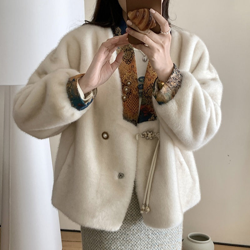 Ladies Xuelan Mink Jacket