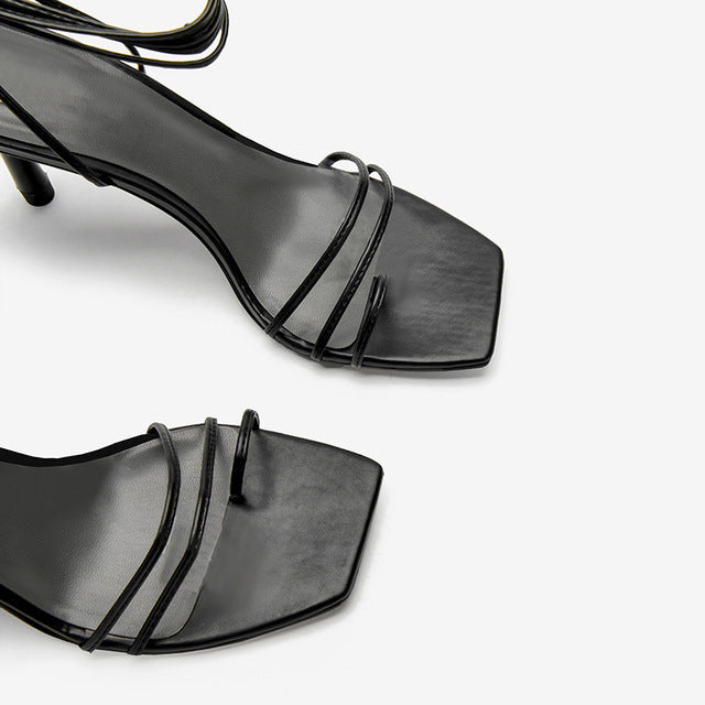 Women's Roman Stiletto Toe High Heels