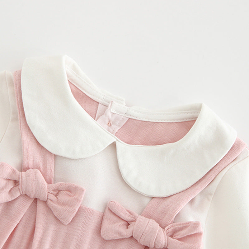 Baby Girl Embroidered jumpsuit