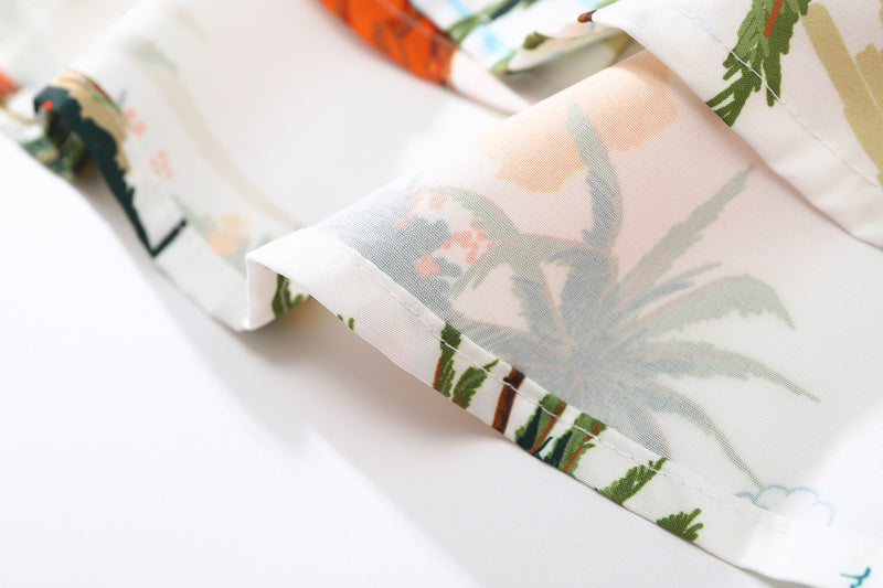 Men's Thai Style Floral Shirt
