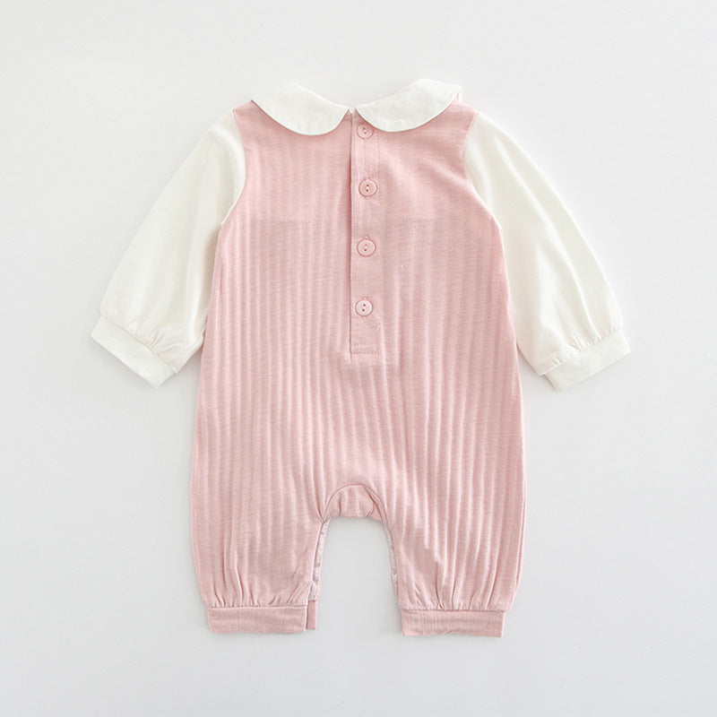Baby Girl Embroidered jumpsuit