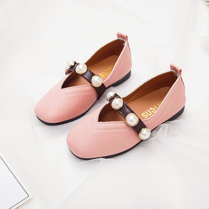 Girl's Leather Princess Shoes