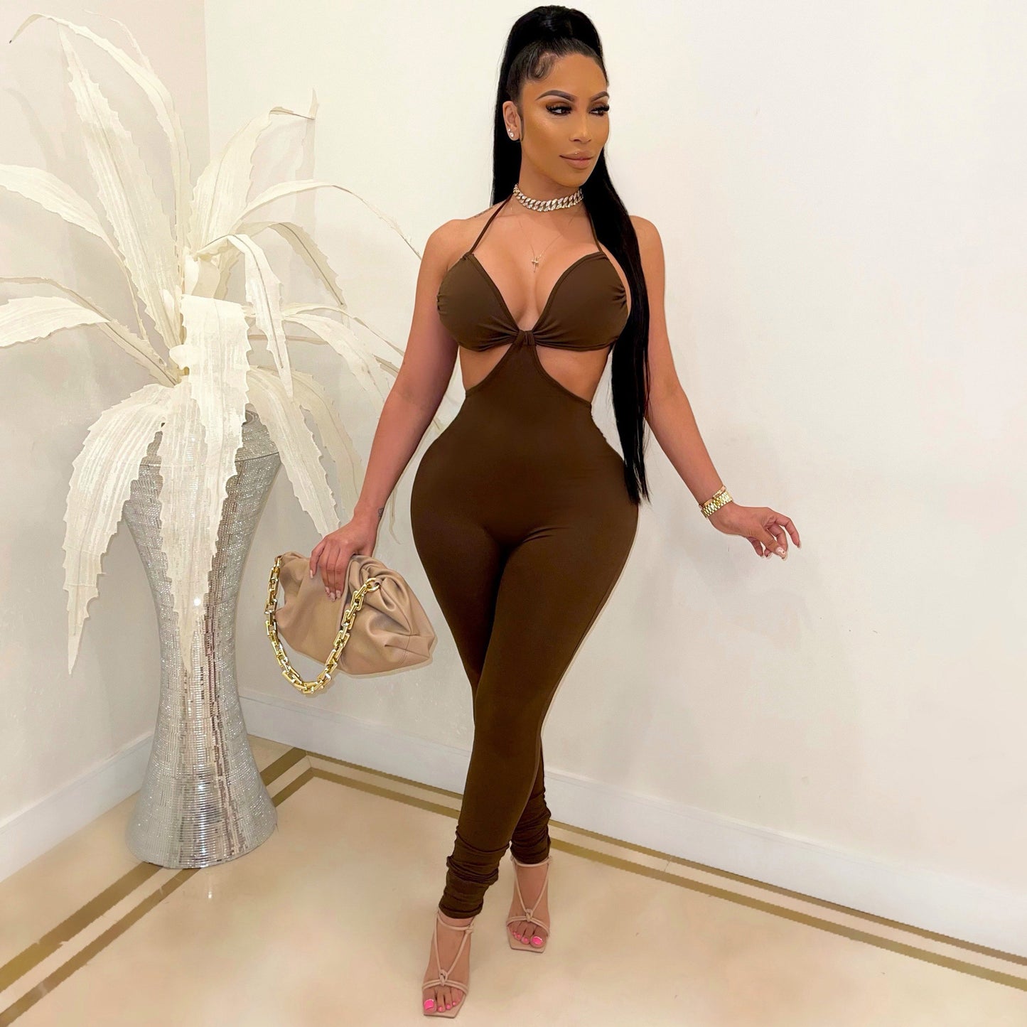 Suspenders Jumpsuit