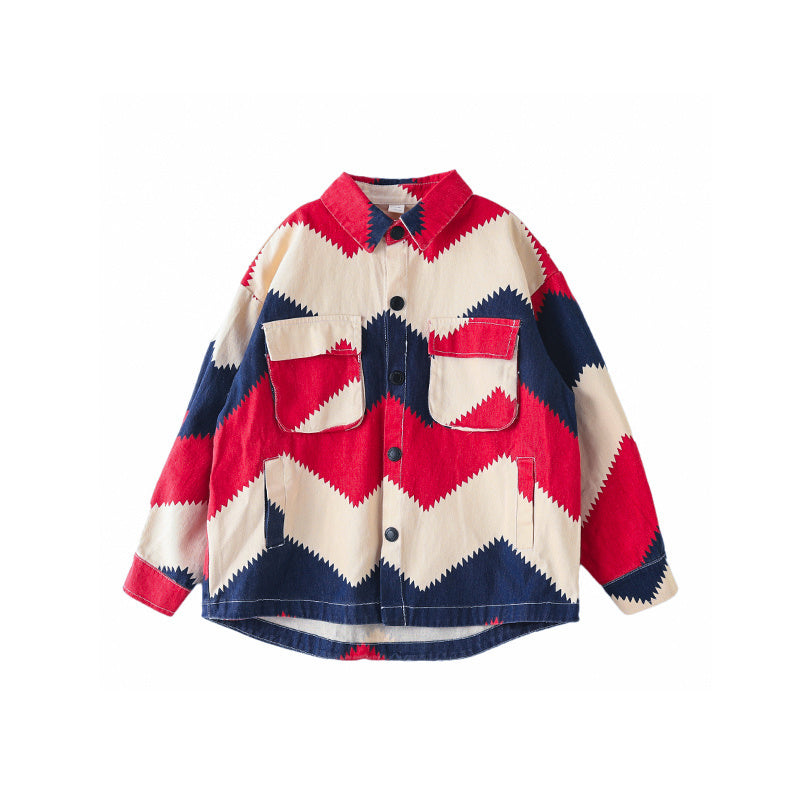 Boys Cotton Shirt Coat