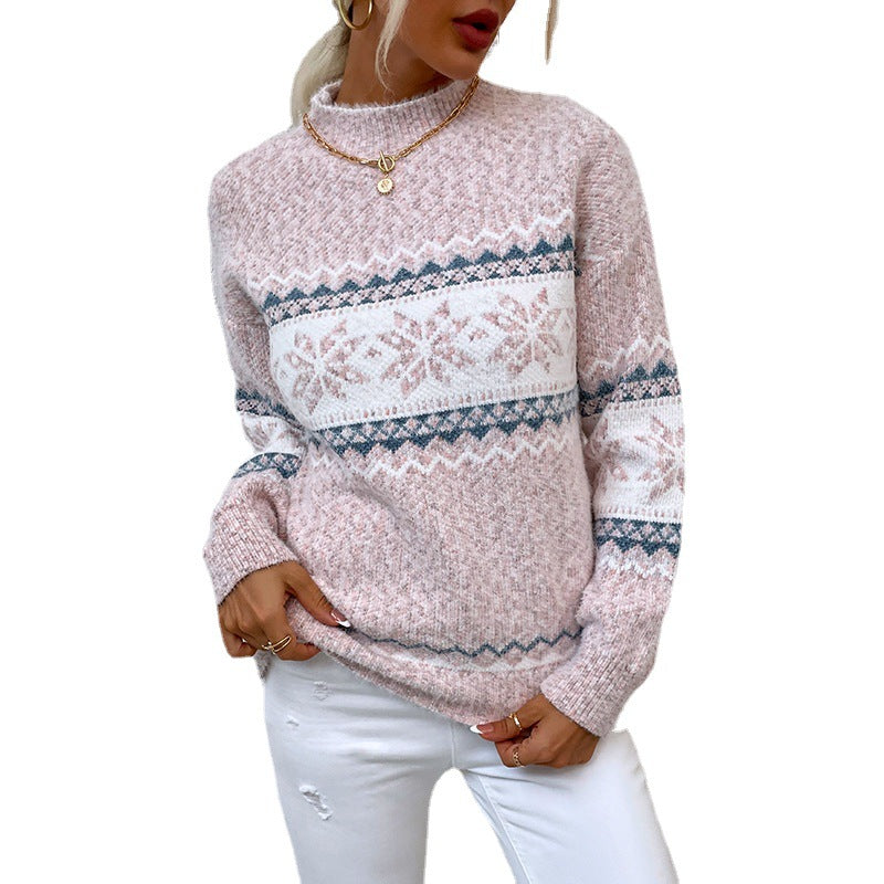 Women's Snowflake Sweater