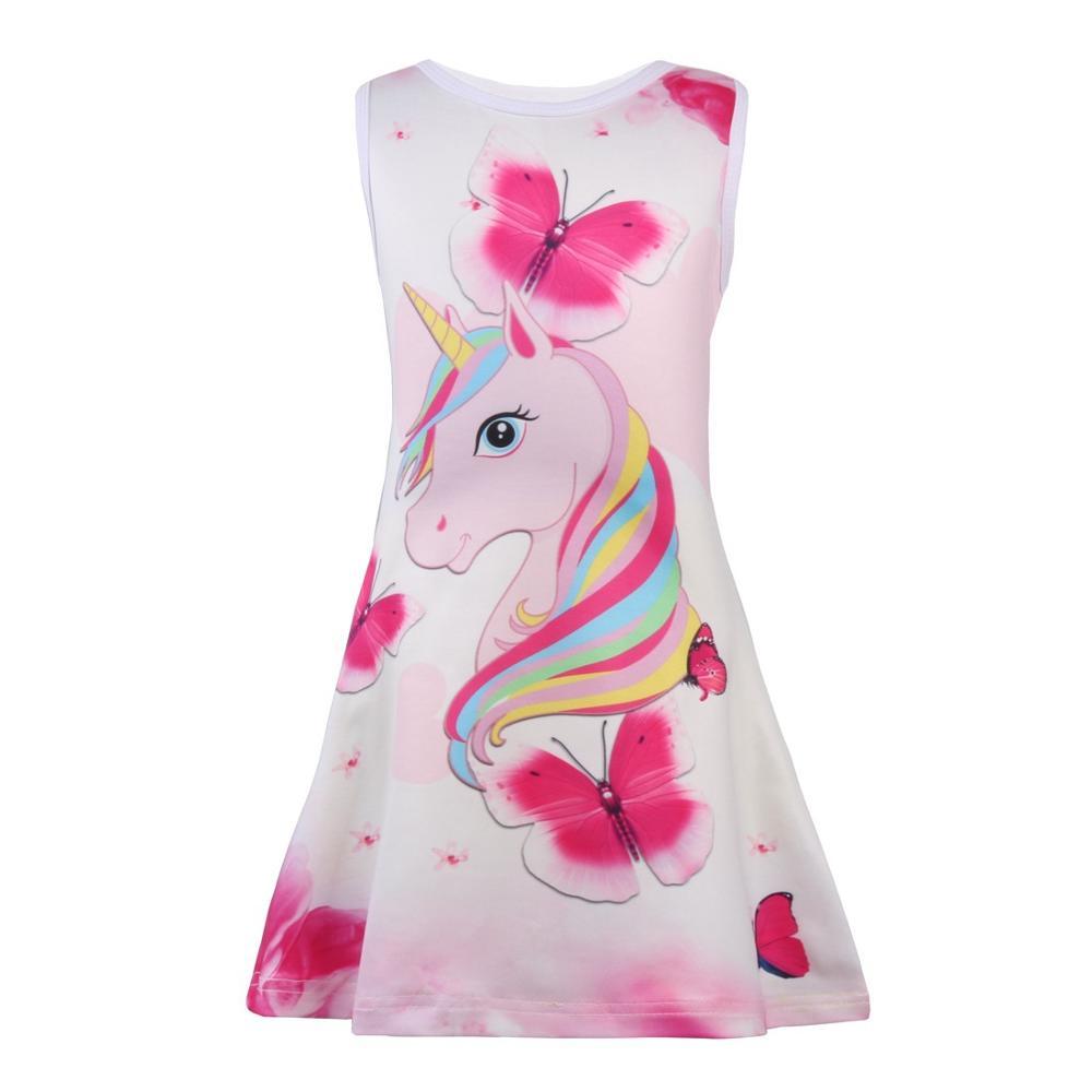 Girls Unicorn Dress