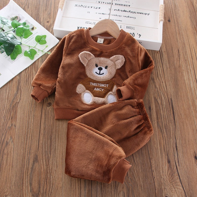 Children's Teddy bear 2 Pcs Jammies