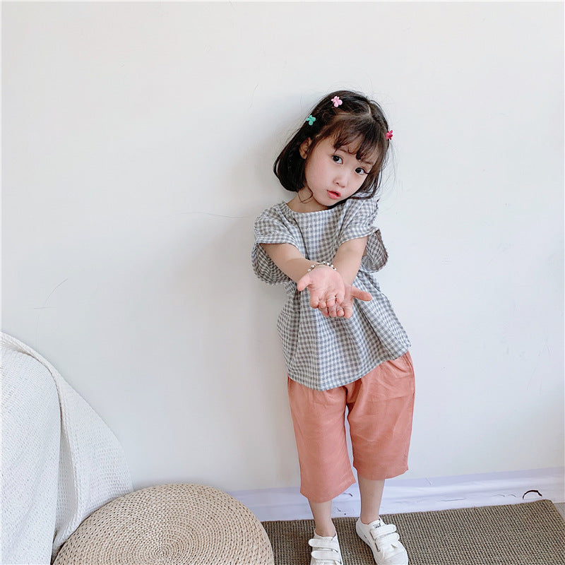 Girls Cotton Trousers