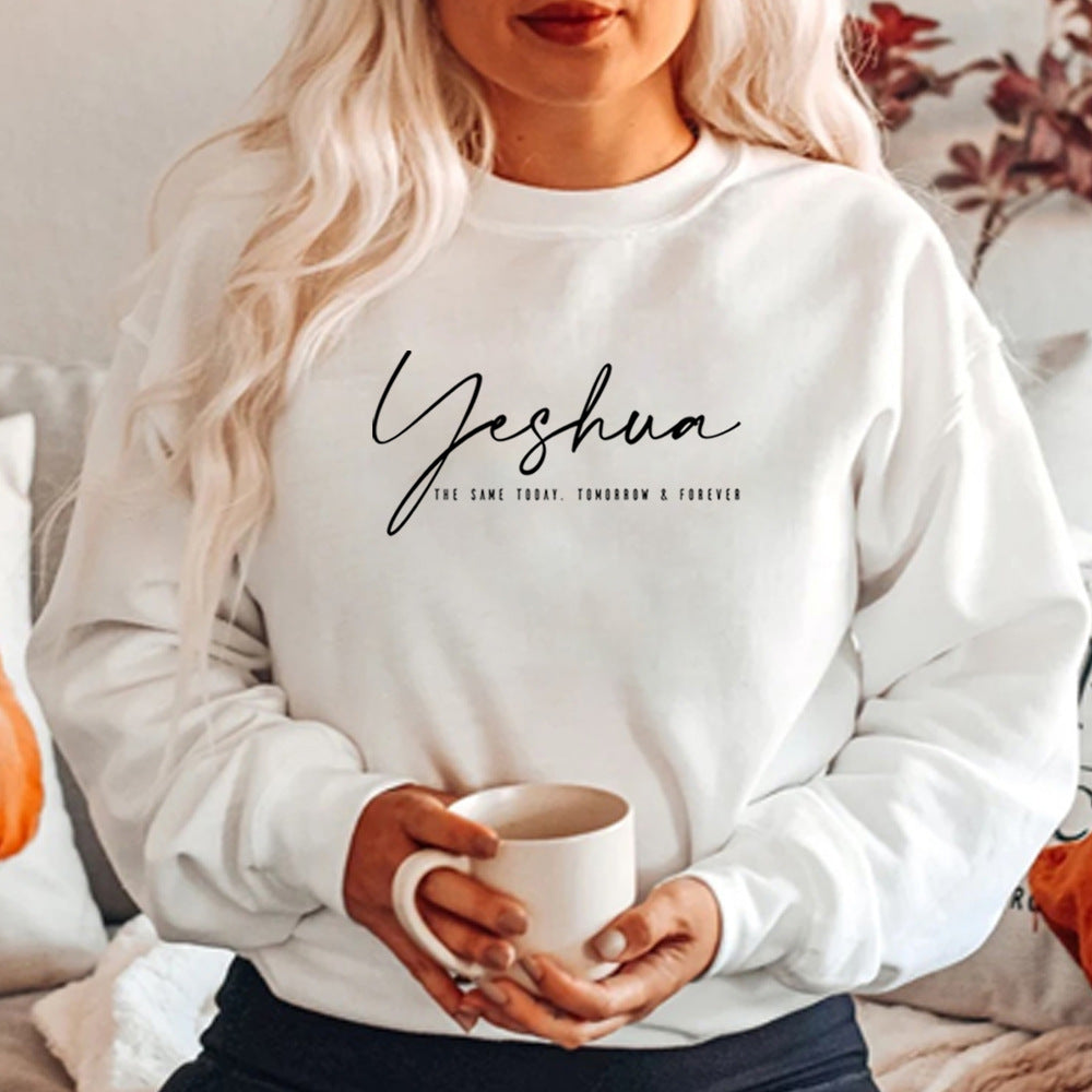 Fleece-lined Long Sleeve Crew Neck