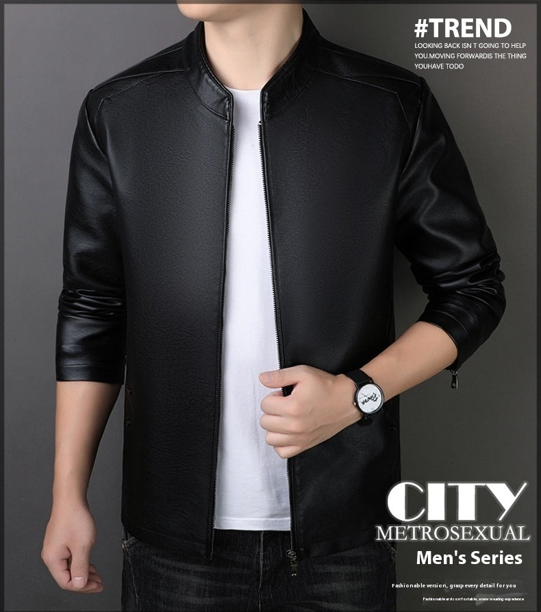 Men's PU Leather Jacket