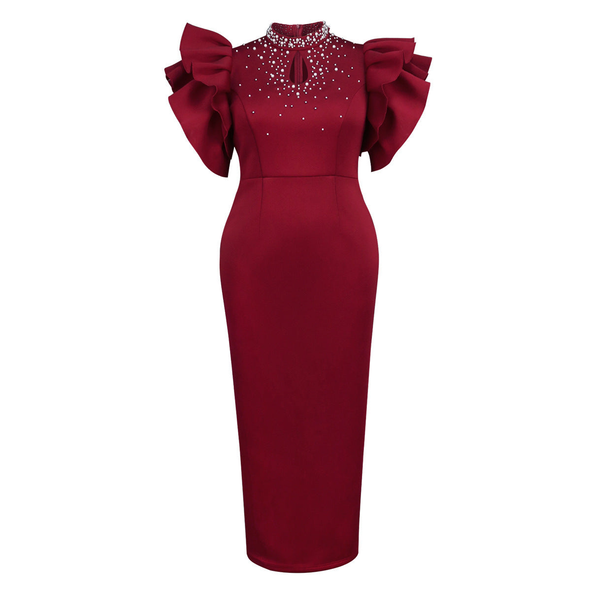 Ladies Half Turtleneck Dress