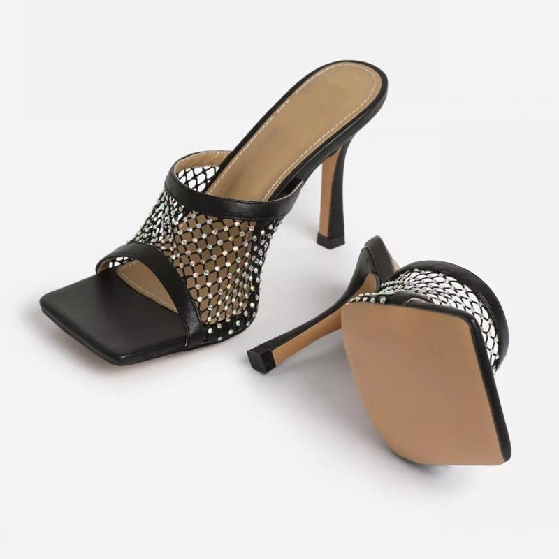 Lazada Square Head Sandals