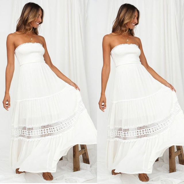 Lace Chiffon Dress