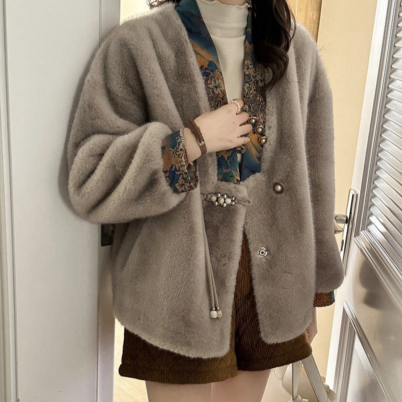Ladies Xuelan Mink Jacket
