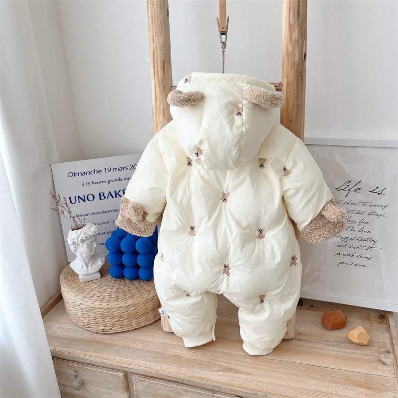 Baby Velvet Padded Coat