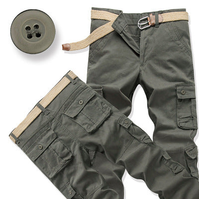 Multi-pocket Cargo Trousers