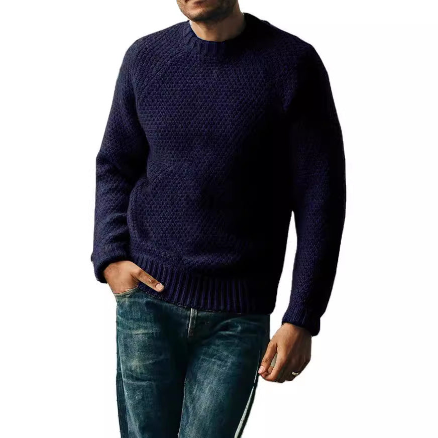 Men's Knitted Pullover Sweater
