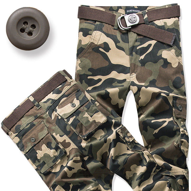 Multi-pocket Cargo Trousers