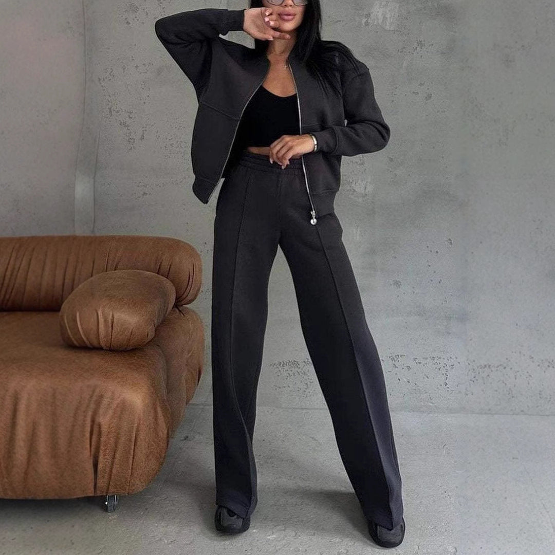 Women's Wide Leg Sports Suits
