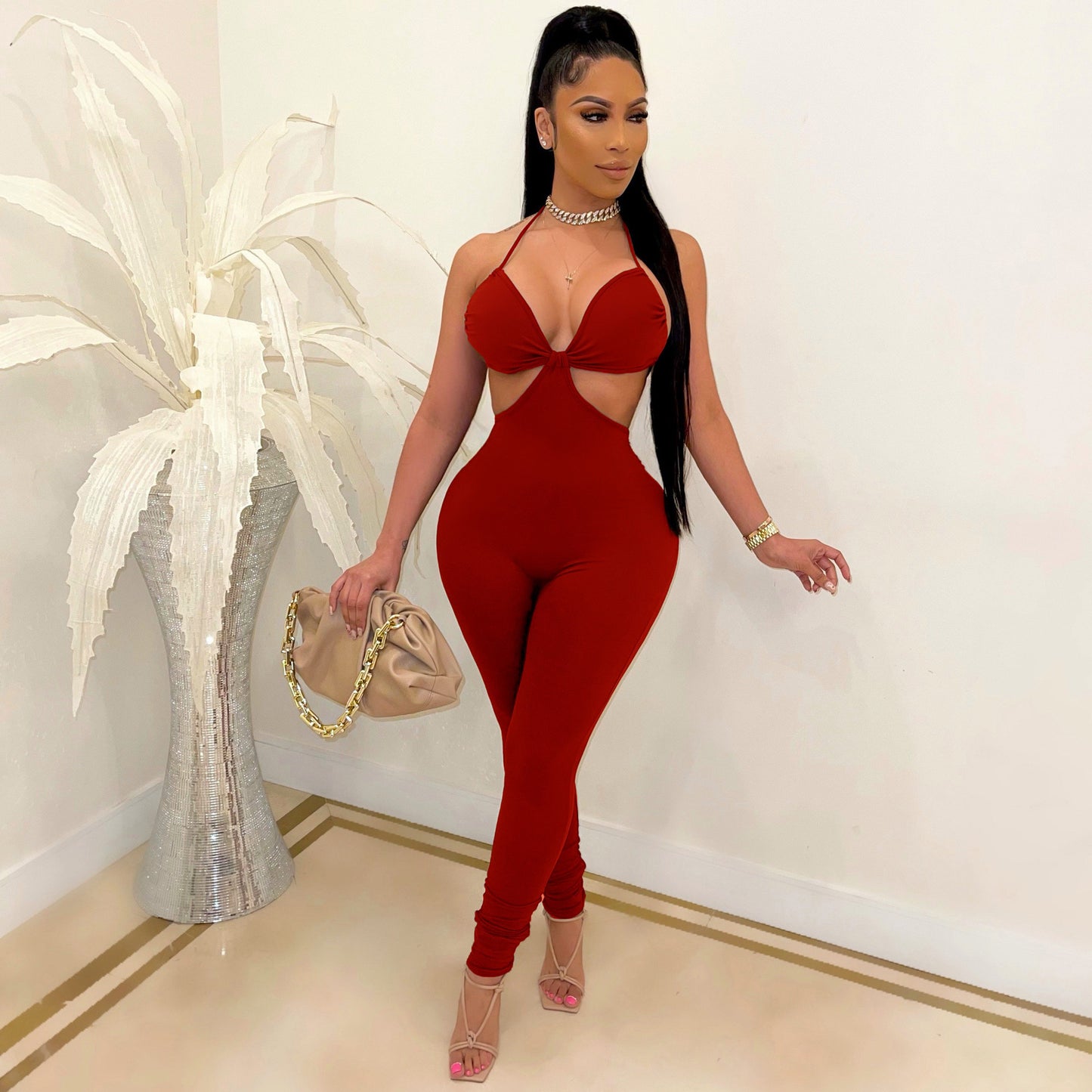 Suspenders Jumpsuit