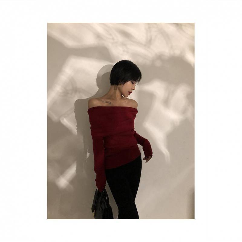 Cold Shoulder Sweater