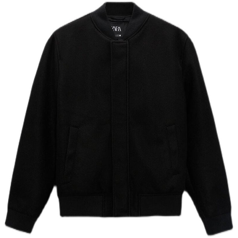 Men's Retro Woolen Jacket