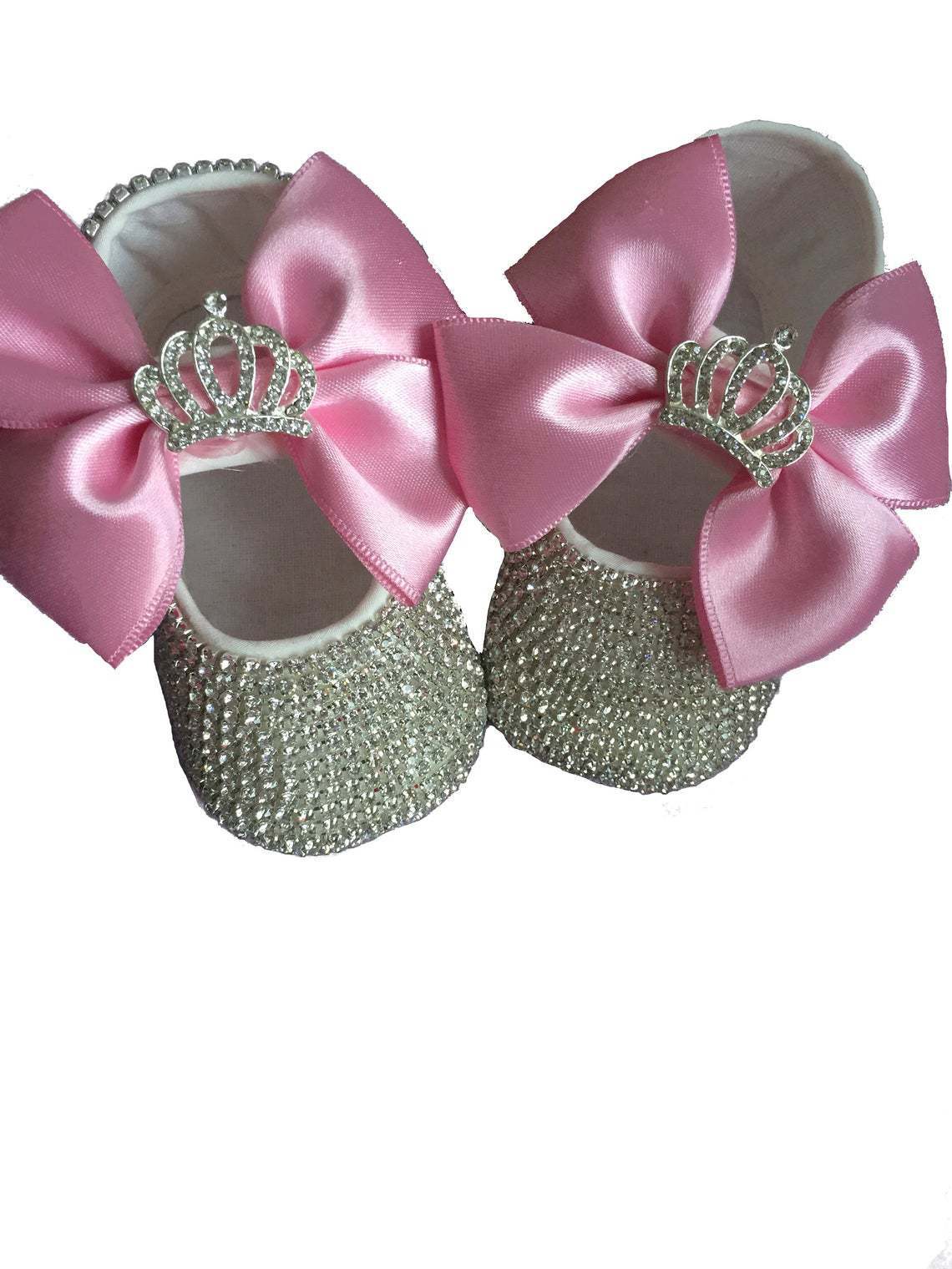 Newborn Rhinestone Shoes