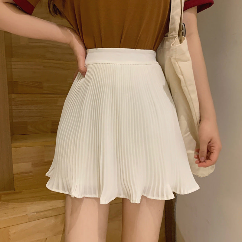 Women's Mini High Waisted Skirt