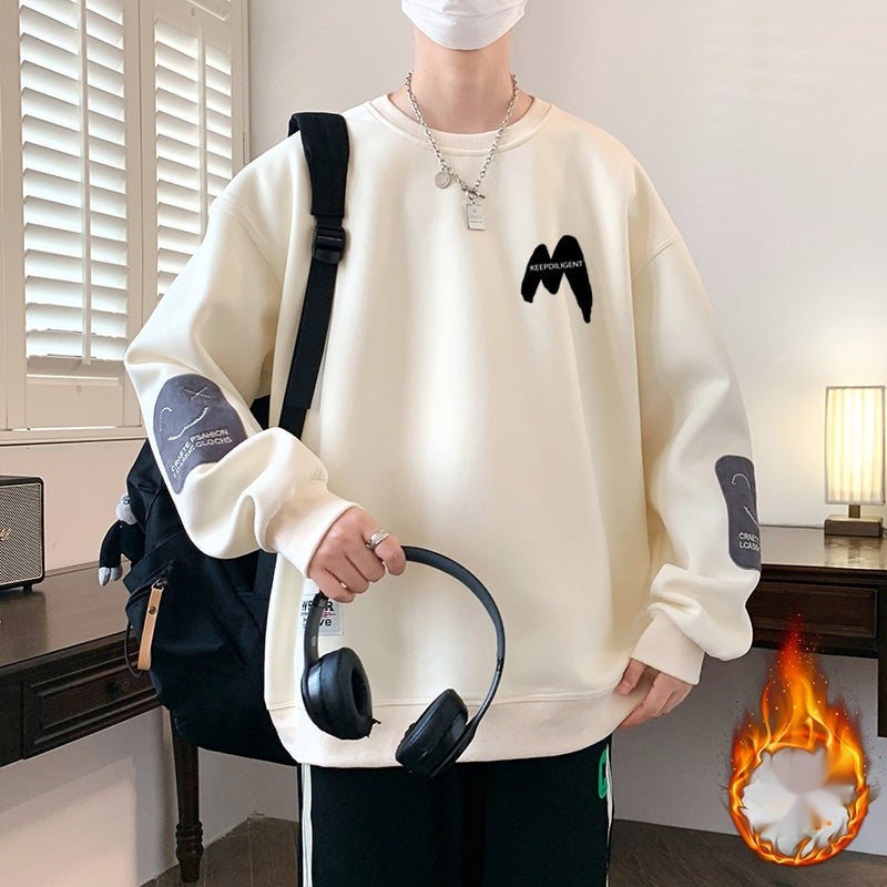 Fleece-lined Men's Sweater