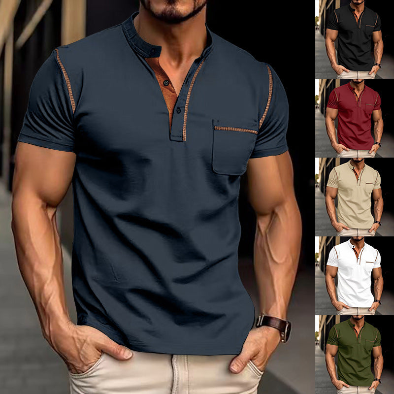 Men's Short-sleeved Polo Shirt