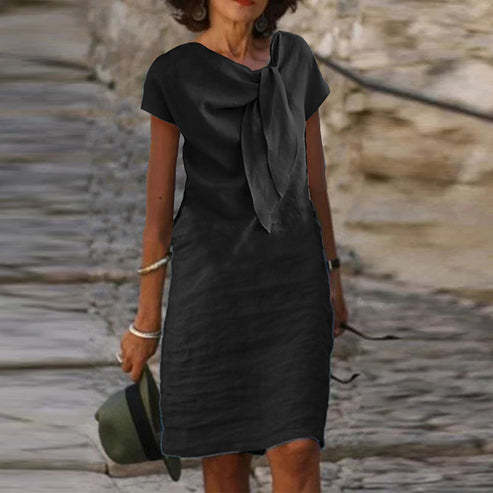 Women's Cotton Linen Dress