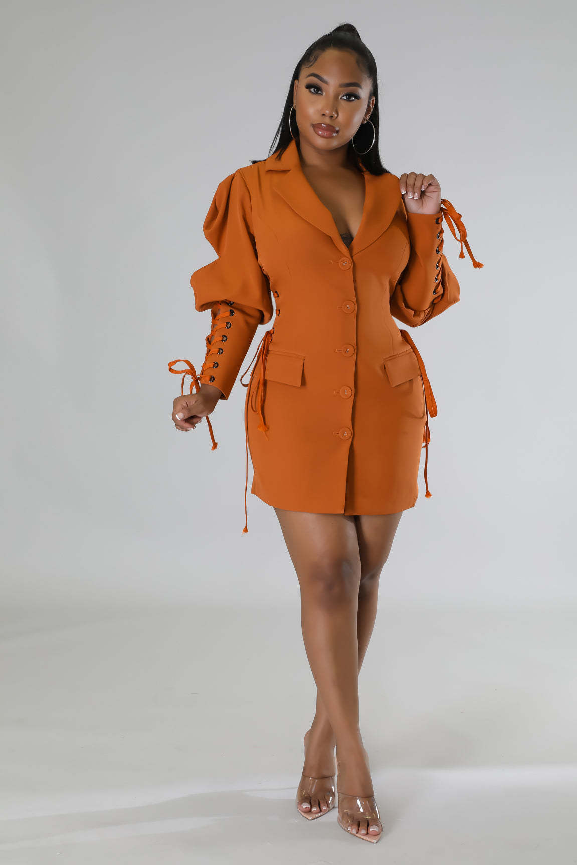 Women's Trendy Lace-up Dress