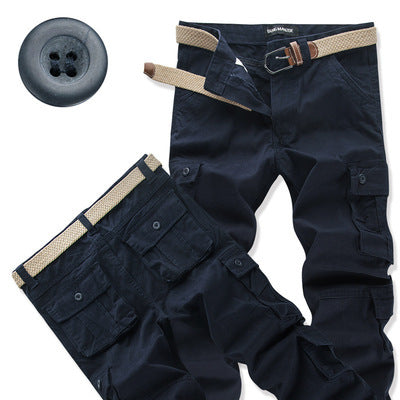 Multi-pocket Cargo Trousers