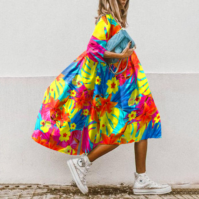 Women's Loose Boho Dress