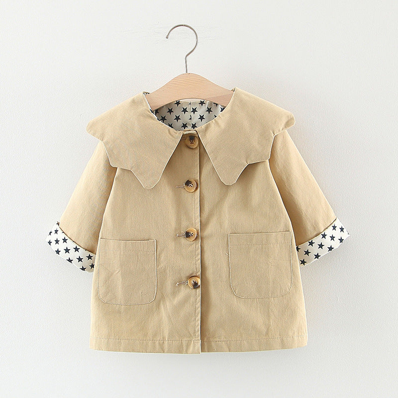 Girl's Cotton Windbreaker