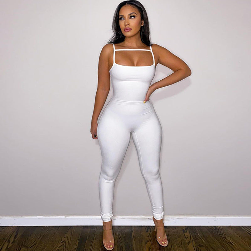 Women's Summer Spandex Jumpsuit