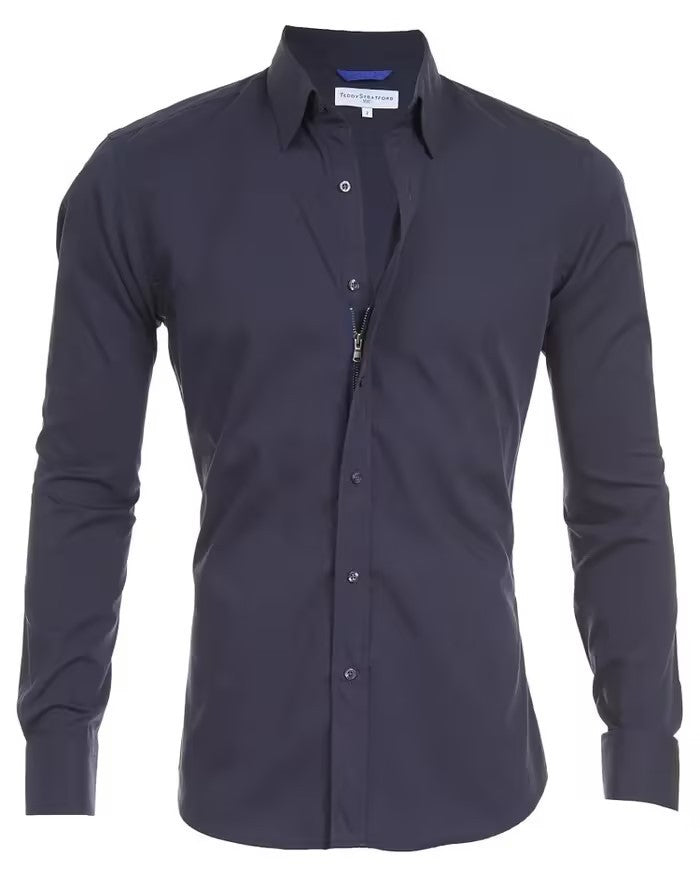 Zippered Sport Shirt