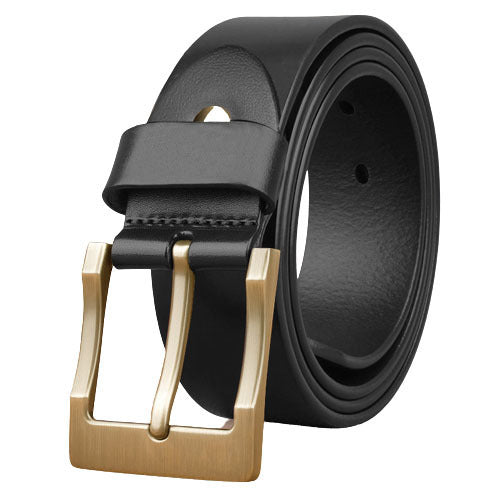 Men's Genuine Leather Trousers Belt