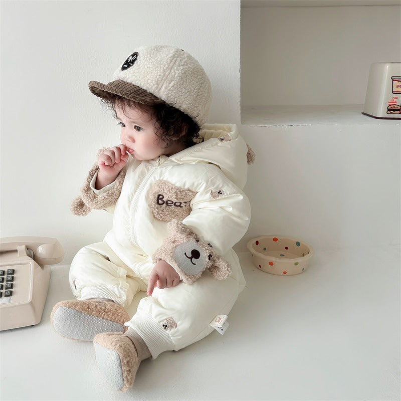Baby Velvet Padded Coat