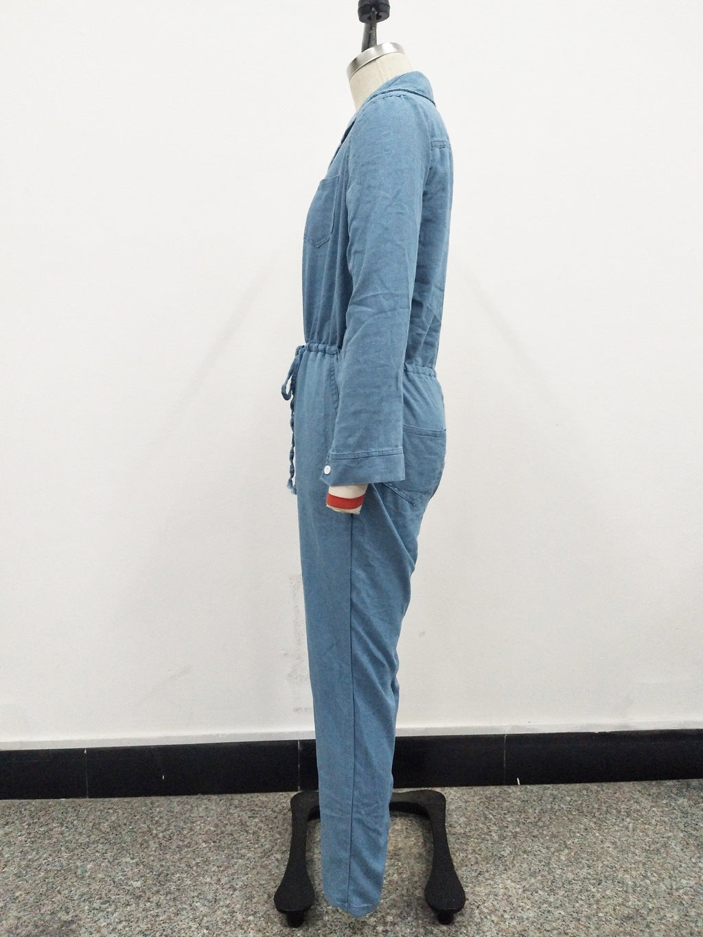 Women's Drawstring Jumpsuit