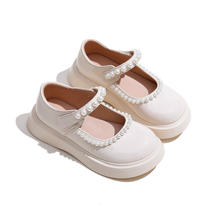 Children's Soft-soled Lolita Leather Shoes