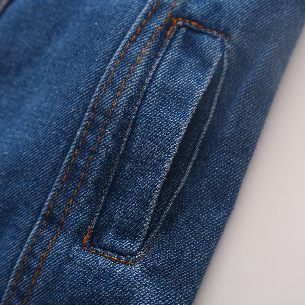 Irregular Denim Tunic
