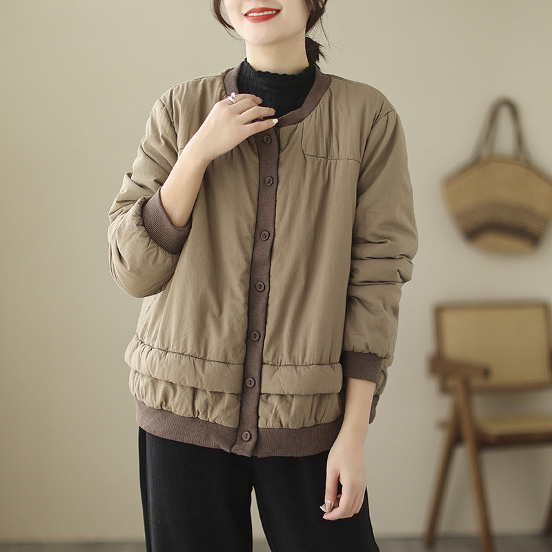 Retro Cotton Padded Thickened Jacket