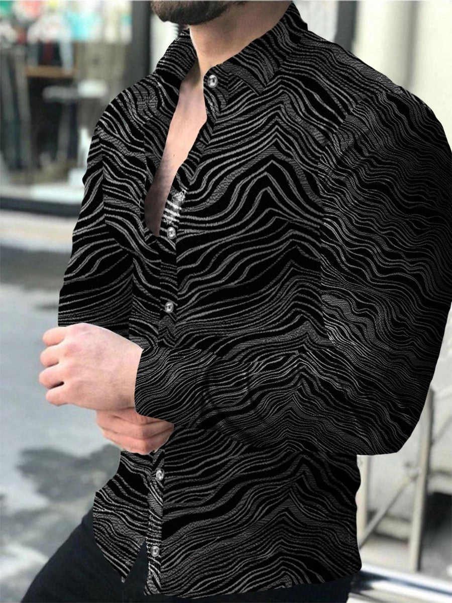 Men's Long Sleeved Sports Shirts
