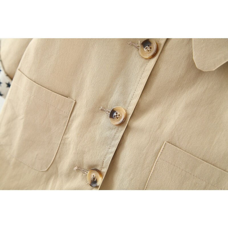 Girl's Cotton Windbreaker