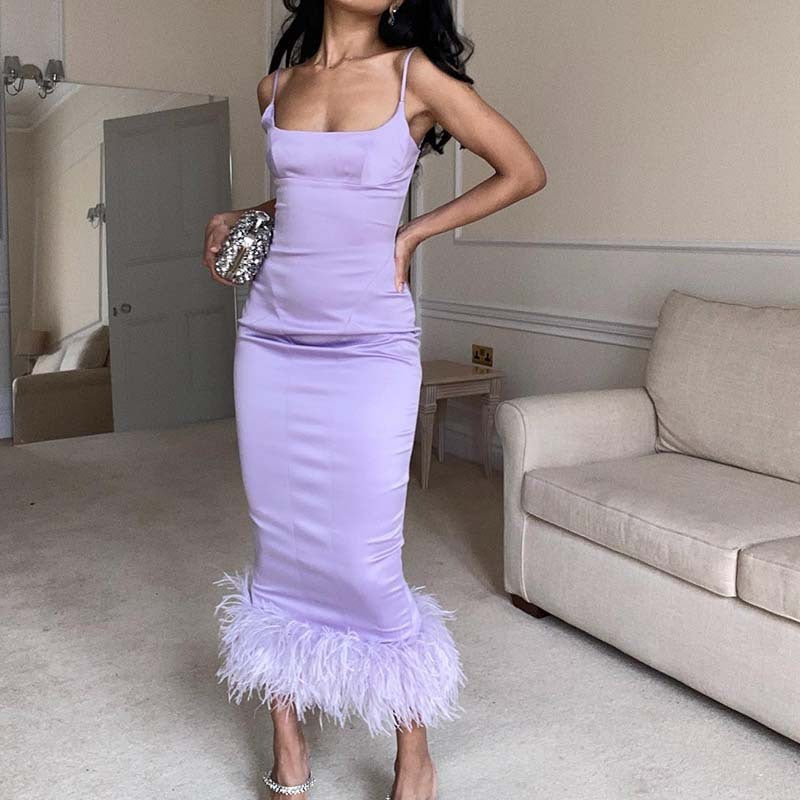 Royalty Plush Evening Dress