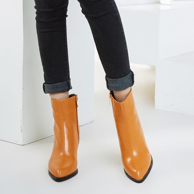 Elegant Ladies Short Boots