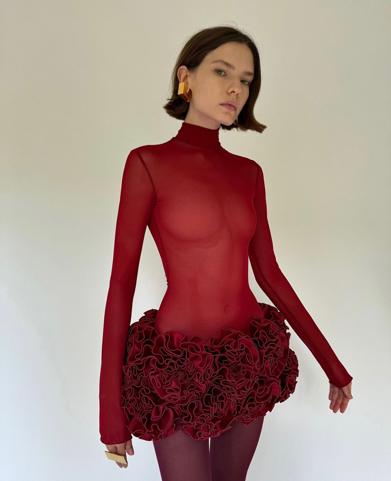 Adjustable Strapless Cocktail Dress