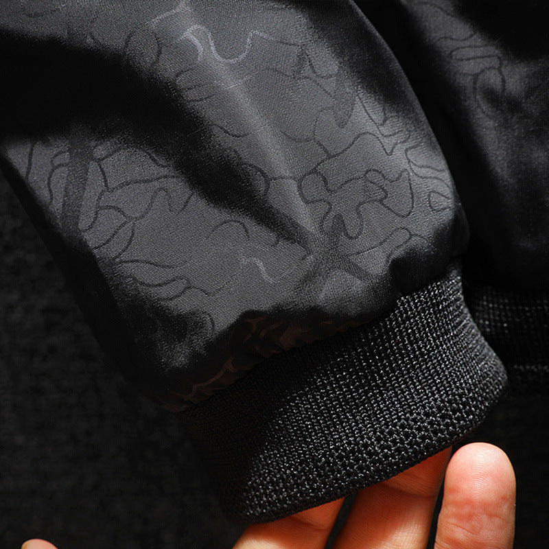 Men's Baseball Collar Jacket