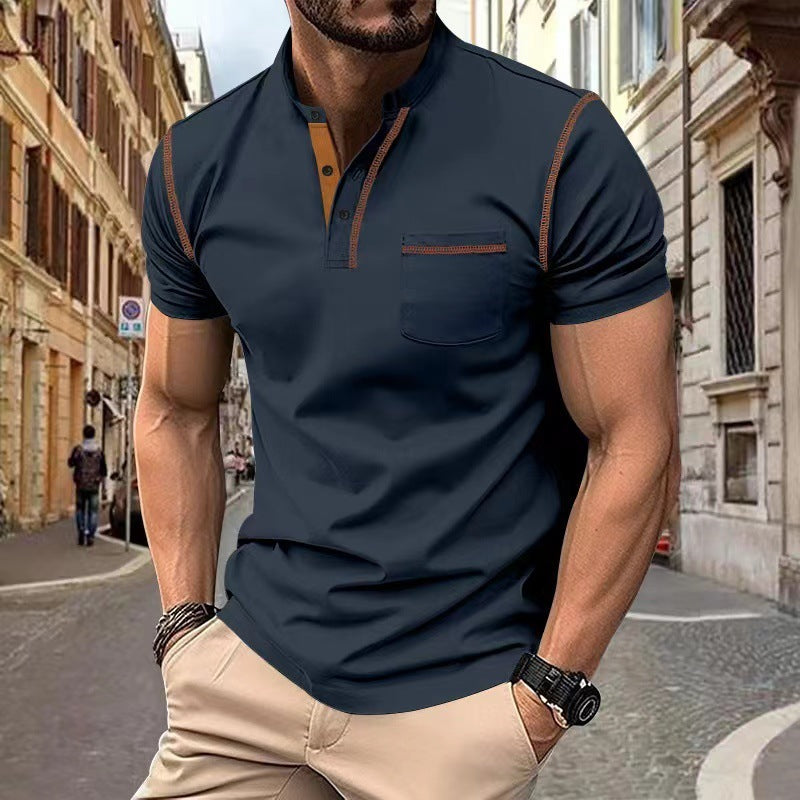 Men's Short-sleeved Polo Shirt